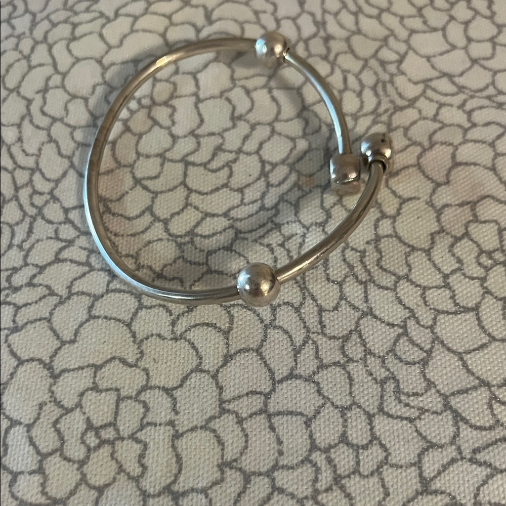 Chamilia Silver Charm Bangle Bracelet - Picture 3 of 5